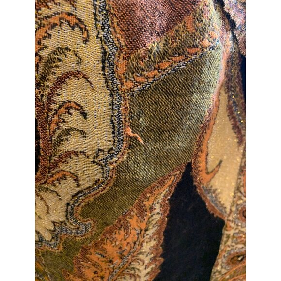 Gorgeous Rectangular Sparkle Scarf with Fringe Womens Accessory LS10 - Picture 5 of 5